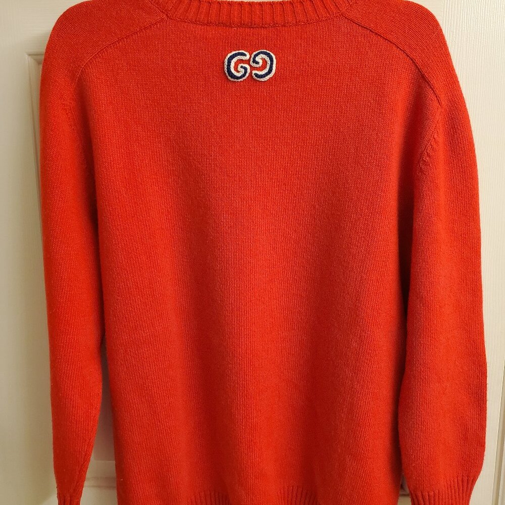 Womens Red Gucci Sweater Large